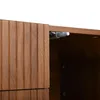 Merax TV-Schrank mit 3 Türen 2 Schubladen, TV Lowboard in Produktbild-Vorschau 8