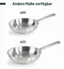 Sartén Lacor Foodie 45428, diámetro máximo de 28 cm, acero Vista previa de la imagen del producto 8