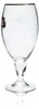 6x Stella Artois Bier Glas 0,5l Pokal Cup Tulpe Goldrand Produktbild-Vorschau 3
