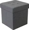 Milani Home - pouf quadrato, tessuto, seduta poggiapiedi, Anteprima dell’immagine prodotto 1