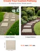 VEVOR Trittsteine Garten, 16 Stk., 395x395 mm, dekorative Produktbild-Vorschau 6
