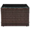 BEAUTYSOFA | SEVILLA Polyrattan Gartenlounge Braun – Produktbild-Vorschau 15