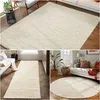 Teppich Wohnzimmer Hochflor Einfarbiges Design Langflor Produktbild-Vorschau 3