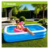 Trizand 27794, aufblasbarer Pool, 262 x 175 x 50 cm Produktbild-Vorschau 6