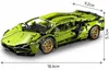 Bausteine für Kinder, Sportwagen Lamborghini, 317 Teile Produktbild-Vorschau 2