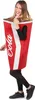 A woman wearing a cola cup costume. Produktbild-Vorschau