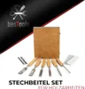 Set di 6 scalpelli bestTools in acciaio al cromo-vanadio Anteprima dell’immagine prodotto 5