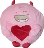 Monster Kuschelkissen Plüsch Kinder Kissen in Rosa Produktbild-Vorschau 1