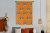 MuchoWow® Wandteppich Wandbehang Katze - Orange - Muster Produktbild-Vorschau 4