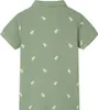 vidaXL Polo per bambini Khaki 116 Anteprima dell’immagine prodotto 1