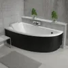 Badewanne PRAKTIKA 150 x 70 mit Füßen , mit Siphon und Produktbild-Vorschau 1