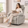 Sillón reclinable eléctrico HOMCOM con función giratoria, Vista previa de la imagen del producto 2