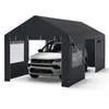 COSTWAY Zeltgarage Carport, 586x305cm Pavillon Garagenzelt Produktbild-Vorschau 1