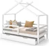 Letto montessori bambini Vitalispa Luni Bianco 160 x 80 cm Anteprima dell’immagine prodotto 6