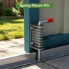 Mülltonnenbox BEALIFE 158x105x134 cm aus verzinktem Stahl | Produktbild-Vorschau 7