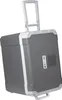 A gray and white portable cooler with a retractable handle and wheels, shown at an angle against a white background. Náhled obrázku produktu