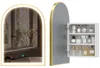Badezimmer-Wandschrank mit Spiegel und LED-Beleuchtung, Produktbild-Vorschau 3