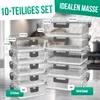 Avalo Glas Frischhaltedosen met Deckel - Meal Prep Trays - Produktbild-Vorschau 8