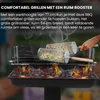 Muntel Holzkohlegrill edelstahl,Säulengrill, BBQ-Grill,inkl Produktbild-Vorschau 4