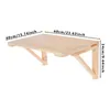 table pliante murale 60*40cm, bureau mural, établi pliable Voir les images du produit 4