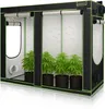 A grow tent with plants inside, shown from a slightly angled front view. Produktbild-Vorschau