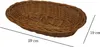 Weidenkorb für Brot Gebäck Besteck OVAL Produktbild-Vorschau 4