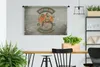 MuchoWow® Wandteppich Wandbehang Vintage - Turnhalle - Seil Produktbild-Vorschau 2