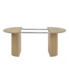 Esstisch OVARO ausziehbar Eiche Cremona 100-188x90x75 cm – Produktbild-Vorschau 7