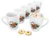 6x Candyman kubki do kawy 320ml kubki porcelanowe 6 osób Podgląd zdjęcia produktu 1