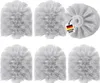 6x Ersatzbürstenköpfe, Set Weiß – WC Bürstenkopf Ø 7,8 cm Produktbild-Vorschau 1