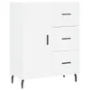 vidaXL Highboard Weiß 69,5x34x180 cm Holzwerkstoff Produktbild-Vorschau 7