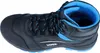 A single black and blue work boot is shown from a side angle on a white background. Anteprima dell’immagine prodotto
