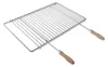 DEOS Verstellbarer Grillrost aus Edelstahl 50–70 × 37 cm Produktbild-Vorschau 1