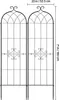 SucceBuy Set di 2 graticci, 180 x 52,5 cm, supporto Anteprima dell’immagine prodotto 8