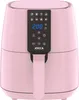 A pink air fryer with a digital display and controls. Anteprima dell’immagine prodotto