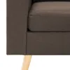 dkd-home-decor 2-Sitzer-Sofa Stoff Braun 130 x 76 x 82,5 cm Produktbild-Vorschau 6