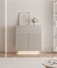 Selsey Linearis - Highboard mit 2 Türen, Klappfach und LED, Produktbild-Vorschau 2