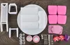 SILUK Puppenhaus Möbel Möbelset Set Esstisch Stuhl Produktbild-Vorschau 4
