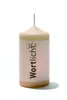 Bulla Wortlicht Kerze, Ich bin von Euch gegangen Produktbild-Vorschau 2