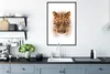 MuchoWow® Gerahmtes Poster Leopard - Kopf - Weiß 60x90 cm - Produktbild-Vorschau 4