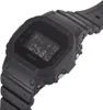 A close-up, angled view of a black Casio G-Shock watch. Produktbild-Vorschau