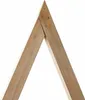 vidaXL Hochzeitsbogen Hellbraun 202 x 95 x 254 cm Massives Produktbild-Vorschau 7