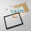Gerahmtes Poster - Schwarzer Rahmen - Laterne Meer Bild - Produktbild-Vorschau 4