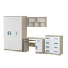 Kinder-Kleiderschrank 120 cm – Sonoma/Weiß mit blaue Produktbild-Vorschau 8