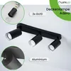 LED Spot plafonnier 3x GU10 IP44 ADERO Noir Lumiled Voir les images du produit 4