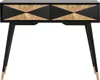 Casa Padrino Luxus Konsole Matt Schwarz / Antik Gold / Gold Produktbild-Vorschau 1