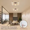 LED stropní svítidlo ZMH, retro design, 21W, vhodné do Náhled obrázku produktu 6