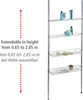 WENKO Teleskopregal Ellera silber 71,0 x 20,0 x 65,0 - Produktbild-Vorschau 3