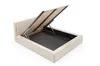 GUTTO Polsterbett FILO Creme 120x200 aus Kordstoff mit Produktbild-Vorschau 3