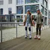 HUDORA Roller Skates Sneaker Gr. 28-31 - grass - Kinder Produktbild-Vorschau 8